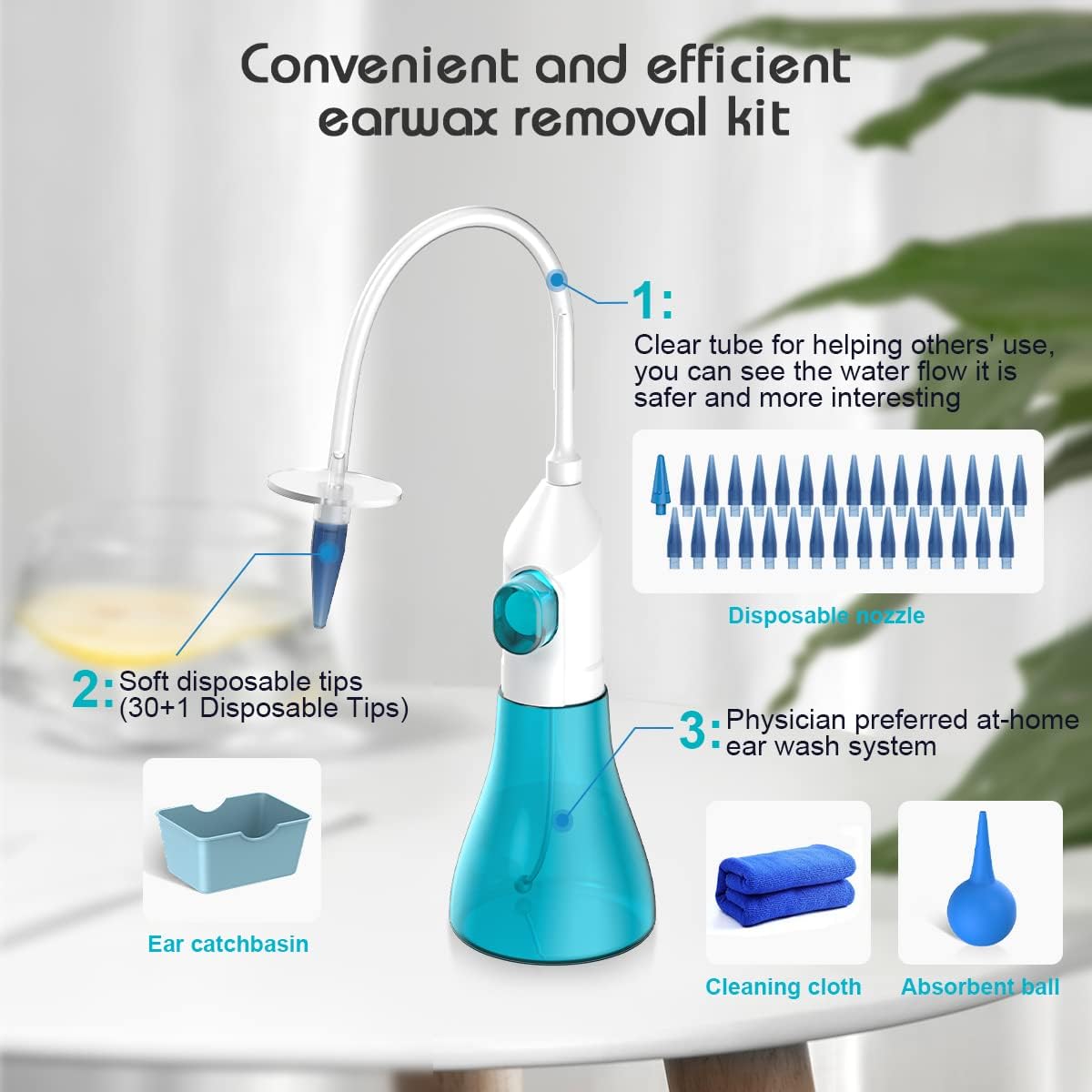 📢📢BIG SALE!!⏰👂 Ear Wax Removal Kit – Safe, Gentle & Reusable Silicone Spoon for Easy, Hygienic Ear Cleaning ✨🛡️