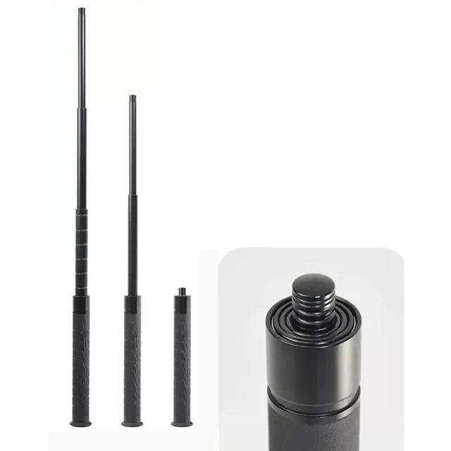 GS183 FOX Telescopic Hiking Trekking Pole with Self-Defense Baton