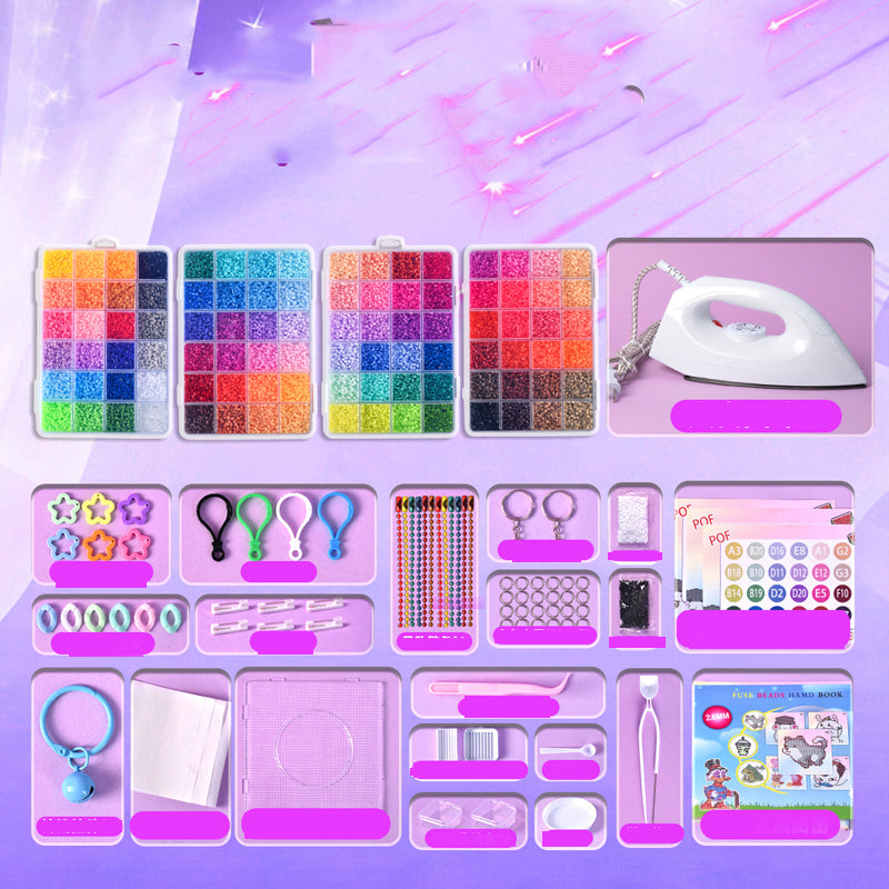 🎨 50% OFF NOW! ✨ 🎁 COMPLETE CRAFT KIT - 96 Colors with Storage Case, Perfect for Kids' Art Projects and Creative Development, Ideal Christmas Gift 👧✂️