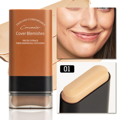 🔥🔥Buy 3 Get 2 FREE✨2026 Instant Concealing Foundation Stick with Built-in Brush