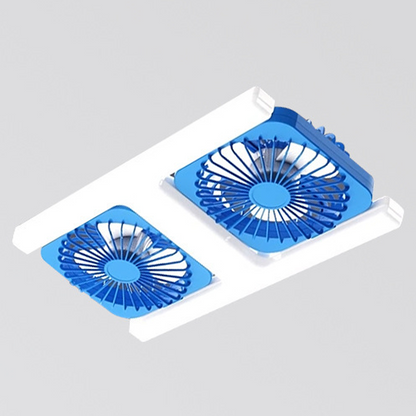 Modern 2-in-1 LED Ceiling Fan Light