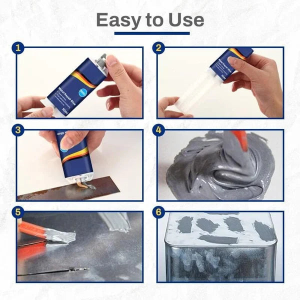 🔥Up to 61.5% off🔥Industrial Grade Stainless Steel Metal Leakage AB Repair Glue
