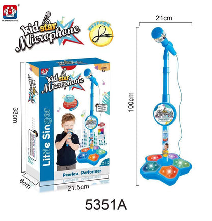 🎤 Perfect Gift for Little Stars 🎄✨ Kids Karaoke Microphone Toy | Christmas SALE 50% OFF | Sing-Along Machine with Flashing Lights & Built-in Tunes