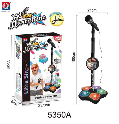 🎤 Perfect Gift for Little Stars 🎄✨ Kids Karaoke Microphone Toy | Christmas SALE 50% OFF | Sing-Along Machine with Flashing Lights & Built-in Tunes