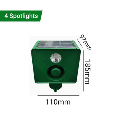 🔥HOT SALE🔥Beast Repellent Solar Warning Lights with Loud Volume