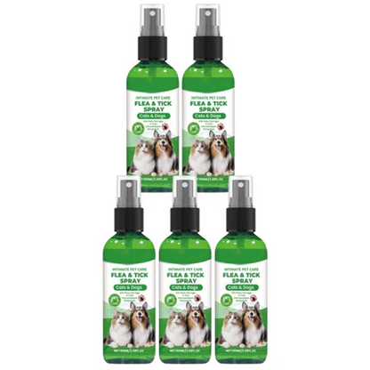 🥳2026 HOT SALE🥳🍃🐾 50% OFF! Natural Flea & Tick Spray – Peppermint & tea tree oil, safe for cats & dogs. Soothes itchy skin, no harsh chemicals. Just spray & go. A gentle pest solution. 🌿✨