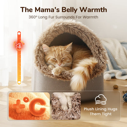 🎅NEW YEAR SALE 60% OFF!!!🎄Winter Warm Pet Cave Bed✨