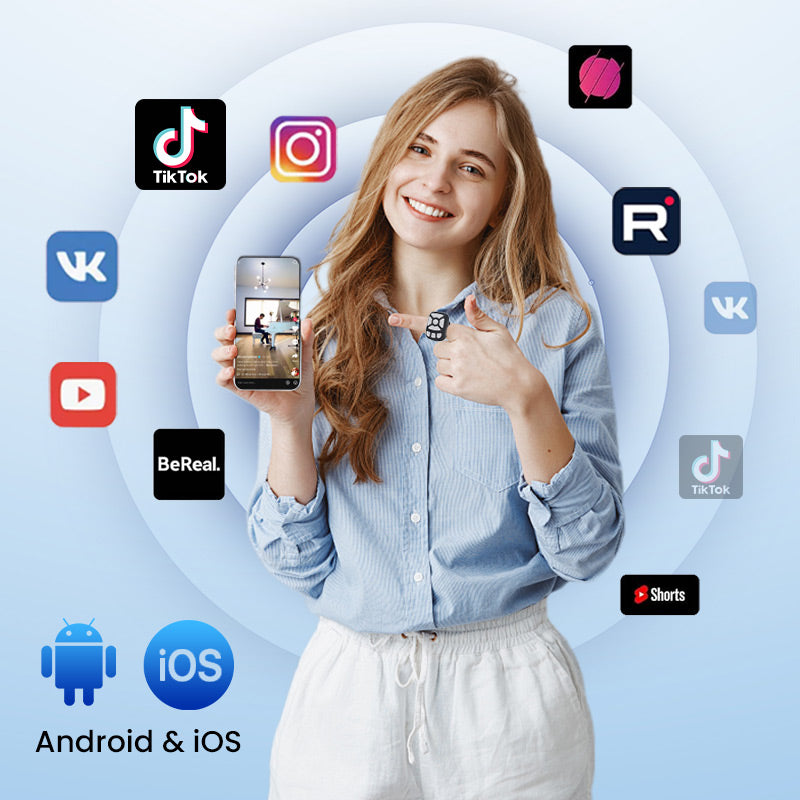 Fingertip Wireless Bluetooth Remote Control