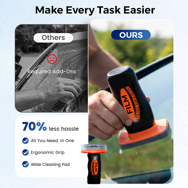 🚗BUY 2 GET 1 FREE⚡50K+ SOLD!🔥2026 Handheld Glass Oil-Film Remover