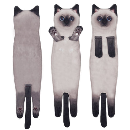 🐾🐱Funny Cat Hand Towels🎁