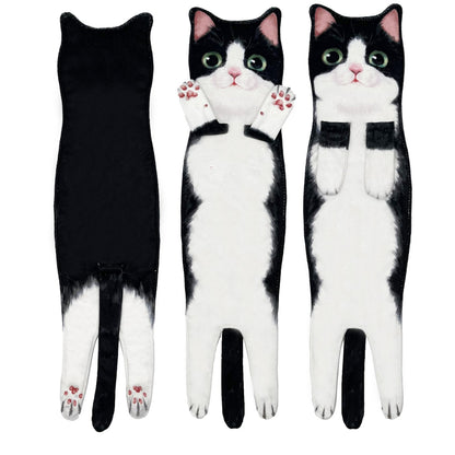 🐾🐱Funny Cat Hand Towels🎁