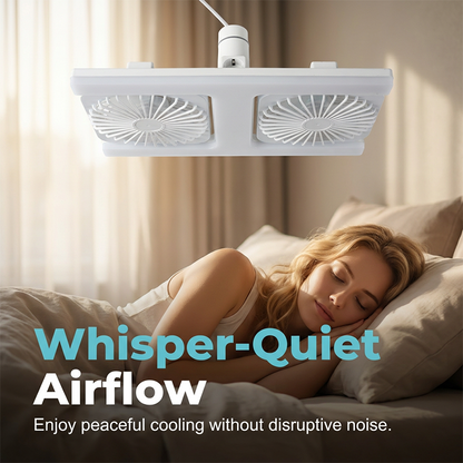 Modern 2-in-1 LED Ceiling Fan Light