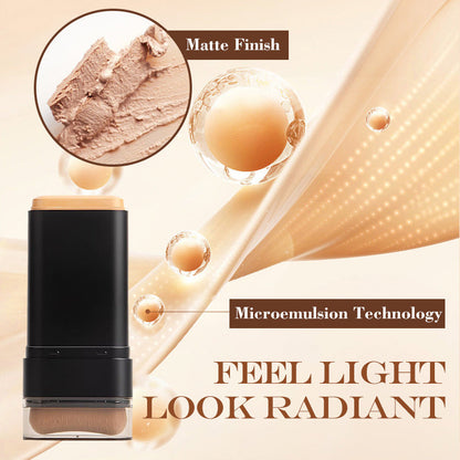 🔥🔥Buy 3 Get 2 FREE✨2026 Instant Concealing Foundation Stick with Built-in Brush