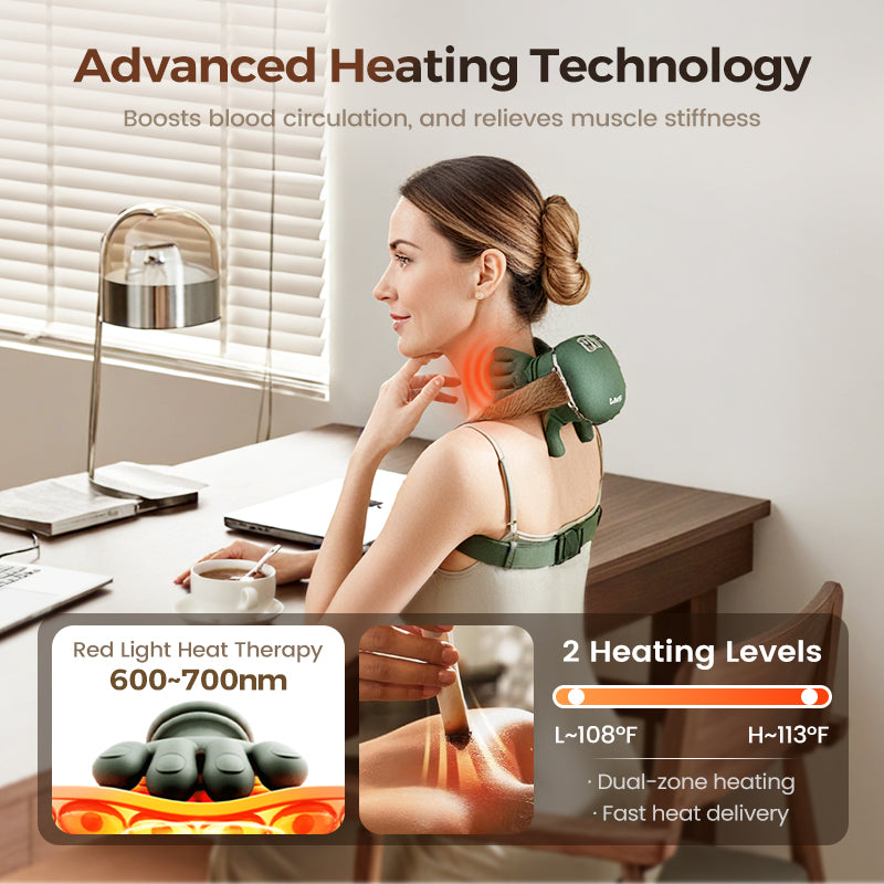 🌲Amazing deals for 2026: 50% OFF! 🌲 The best portable neck massager – 3 times more relaxation! 💆