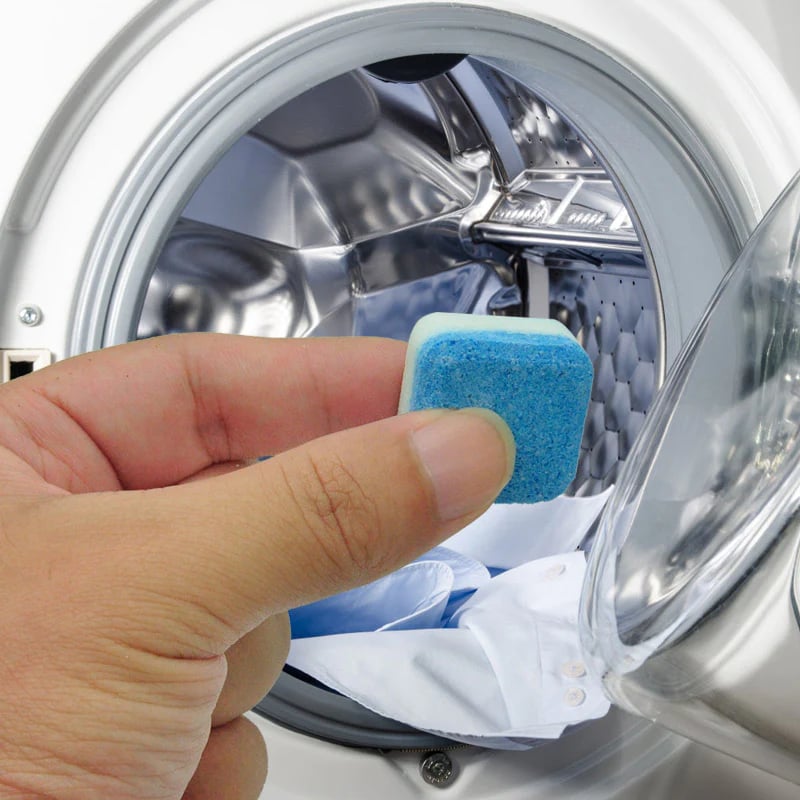 🔥Solange der Vorrat reicht 50 % Rabatt!🎉Washing Machine Deep Cleaner Tablets ( Buy 1 Get 1 FREE )