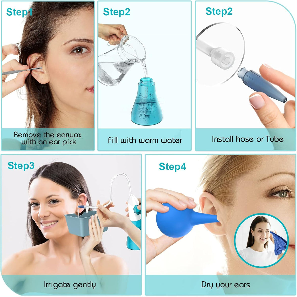 📢📢BIG SALE!!⏰👂 Ear Wax Removal Kit – Safe, Gentle & Reusable Silicone Spoon for Easy, Hygienic Ear Cleaning ✨🛡️