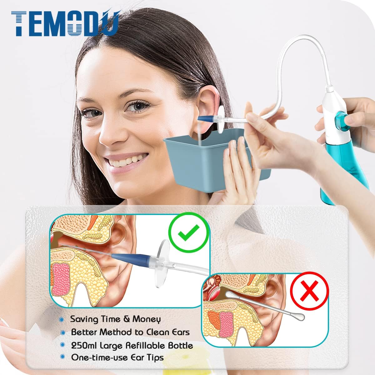 📢📢BIG SALE!!⏰👂 Ear Wax Removal Kit – Safe, Gentle & Reusable Silicone Spoon for Easy, Hygienic Ear Cleaning ✨🛡️