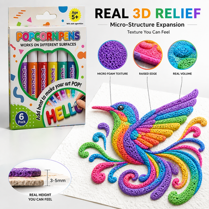 Save 50% by ordering today丨3D Relief Art Pen – Turn Flat Drawings Into Touchable 3D Art✨✨