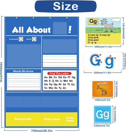 🚨 50% OFF! The Teacher-Approved ABC Chart That Makes Letter Learning FUN! (Perfect for Homeschool & PreK)
