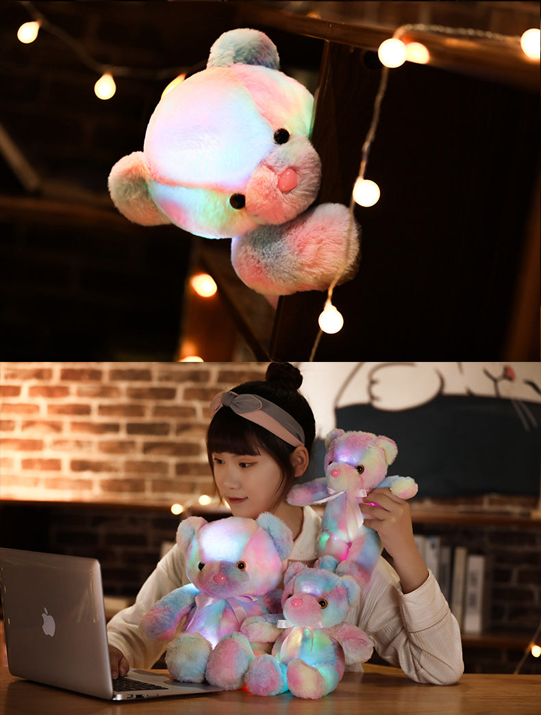 🎅New Year gifts Hot Sale 49% OFF🎁| 🧸Teddy bear, colourful LED light, soft toys🌈