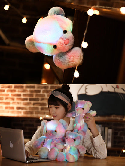🎅New Year gifts Hot Sale 49% OFF🎁| 🧸Teddy bear, colourful LED light, soft toys🌈