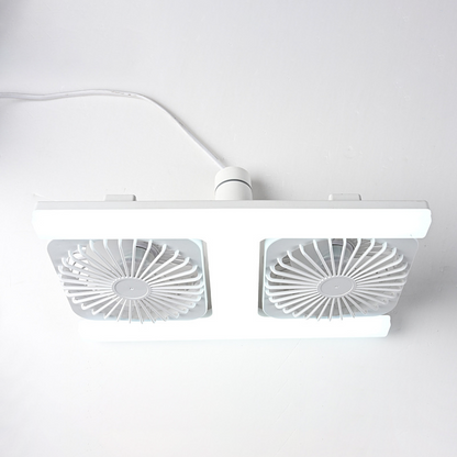 Modern 2-in-1 LED Ceiling Fan Light