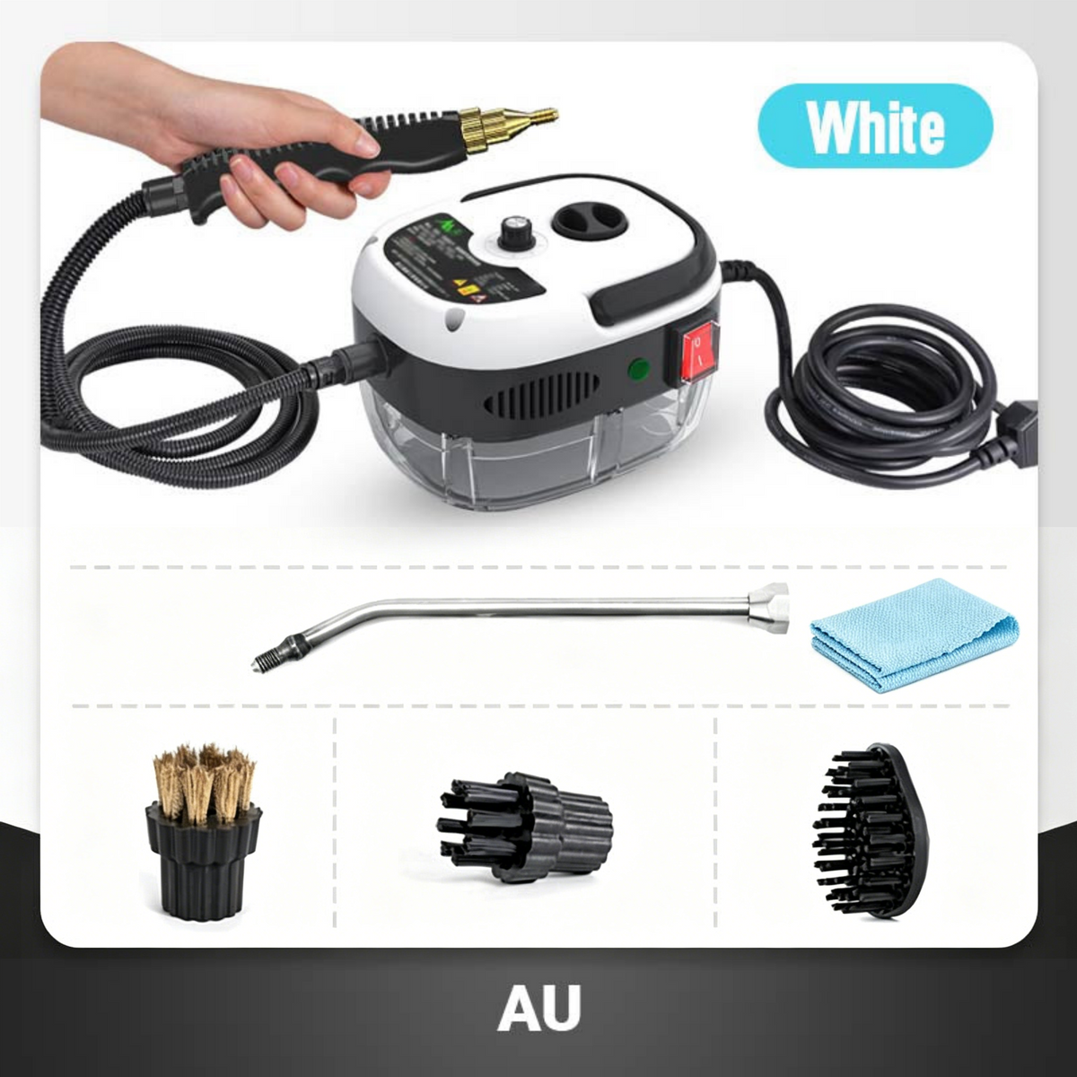 🔥Best seller worldwide✨2500W Handheld High-Temperature Pressurized Steam Cleaner