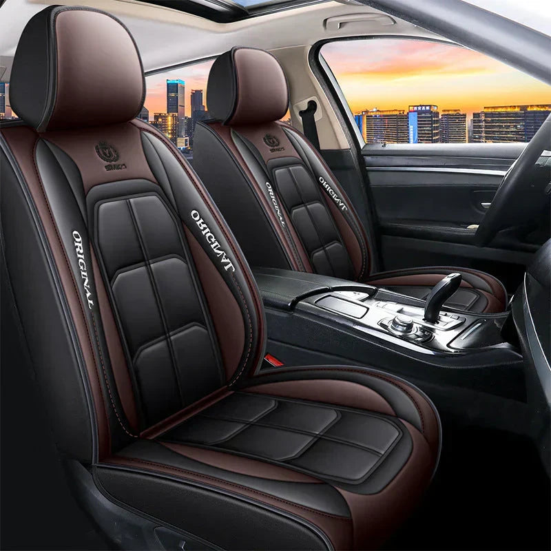 🔥2026 Hot Sale 50% OFF 🔥Premium Leather Front Seat Covers – Universal Fit for Sedans, SUVs & Trucks