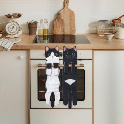 🐾🐱Funny Cat Hand Towels🎁