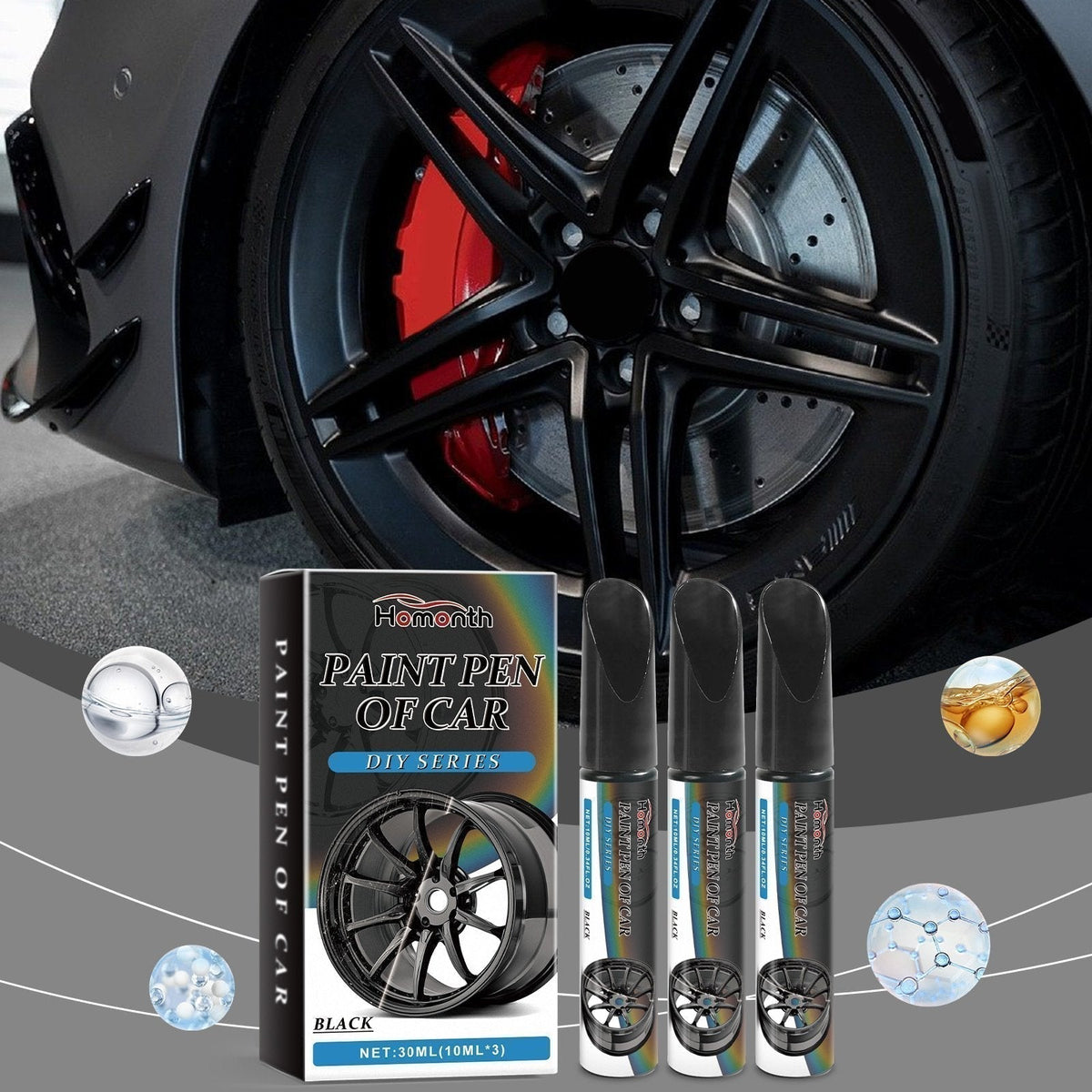 ✨ 50% OFF NOW! 🚗 Magic Car Scratch Repair Pen – Fix Rim Scratches in Minutes – Permanent & No-Drip Formula 🛠️