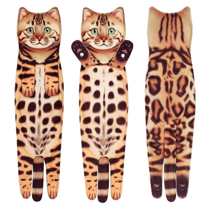 🐾🐱Funny Cat Hand Towels🎁