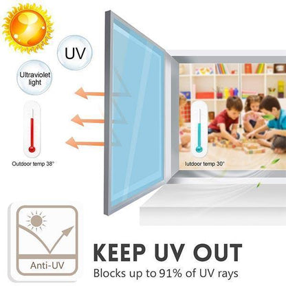 ❄️ Summer Special – 50% Off! 🏠 Privacy Window Film – One-Way Privacy, UV Protection & Easy Application