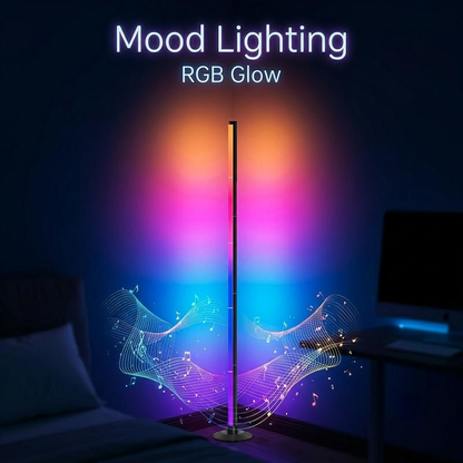 Modern RGB Corner Floor Lamp