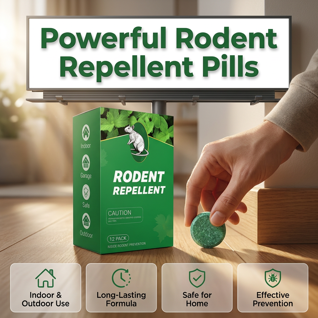 🥳2026 HOT SALE🥳💞50K+ SOLD!🏠🛡️ 50% OFF! All‑Pest Repellent – Safe for pets & wildlife. No poisons, just effective. Use indoors & out. 🐾✅