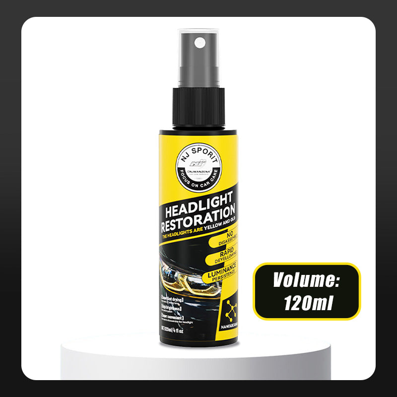 🔥Buy 3 Get 2 Free🔥Efficient Car Headlight Restoration Spray