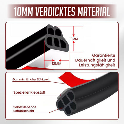 🔥Up to 40% OFF🔥Car Noise Reduction Dust-proof Rubber Seal Strip