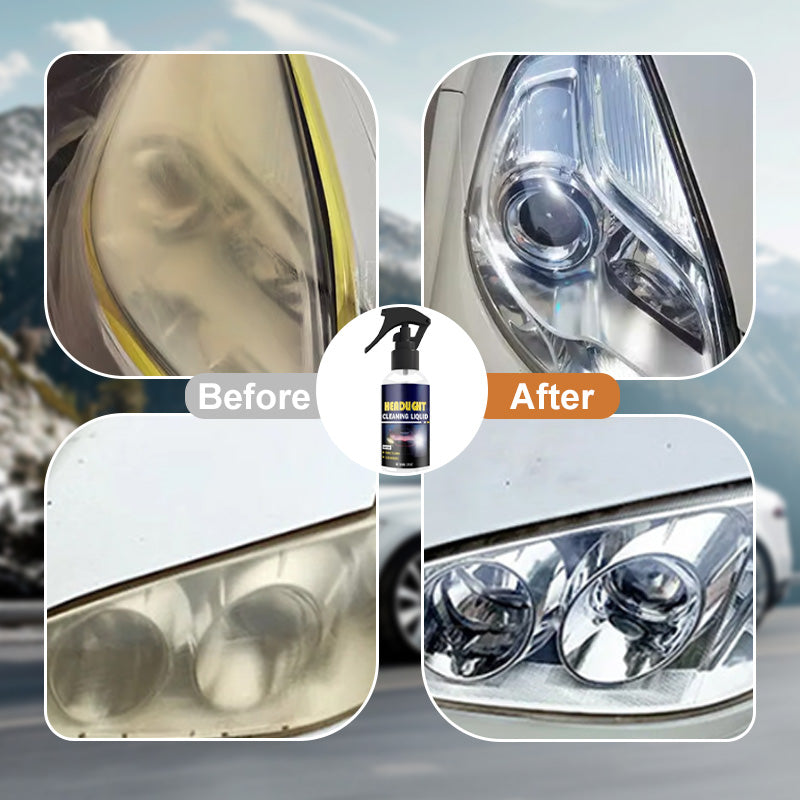 ⏳Time-Limited Special⏰Car Headlight Cleaning and Restoration Agent