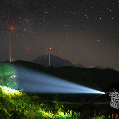 🔦 LED Strong Light Retractable Flashlight | Year-End Mega Sale 50% OFF | Zoomable Beam & Adjustable Length | Rechargeable for Outdoor & Emergency Use 🚀✨