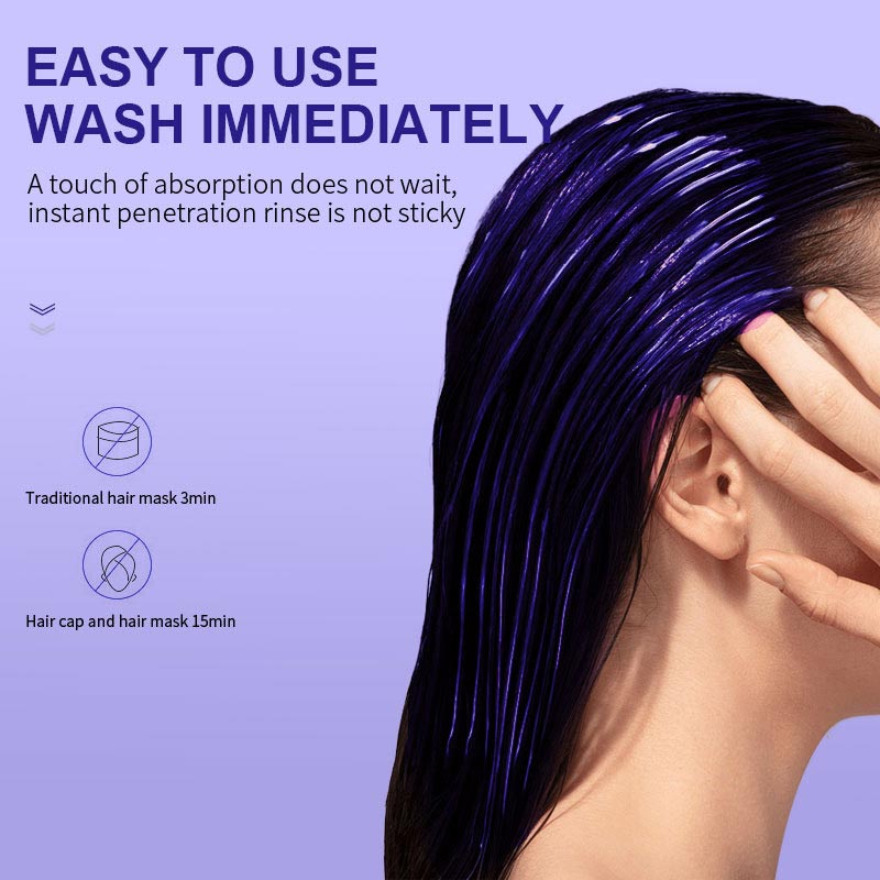💜LAST DAY SALE 50% OFF💜Purple Keratin Hair Mask