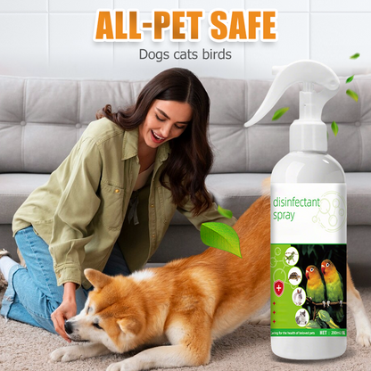 Parrot special disinfectant spray - bird cage deodorizing cleaner