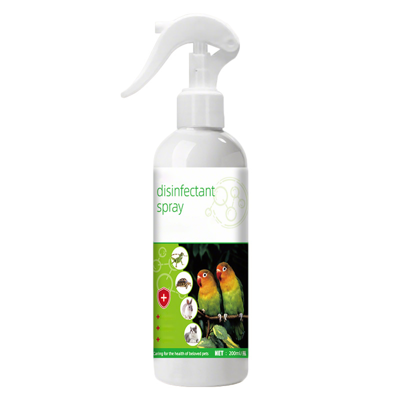 Parrot special disinfectant spray - bird cage deodorizing cleaner
