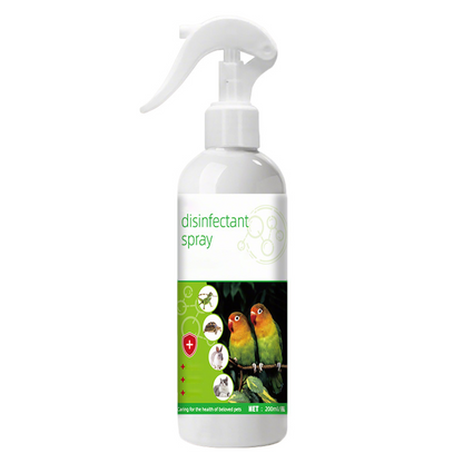 Parrot special disinfectant spray - bird cage deodorizing cleaner