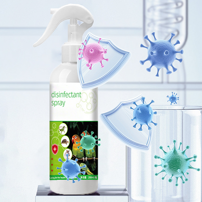 Parrot special disinfectant spray - bird cage deodorizing cleaner