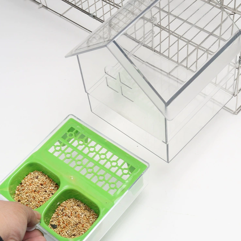 Pull-Out External Parrot Feeder✨