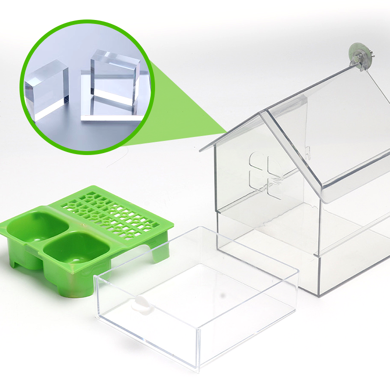 Pull-Out External Parrot Feeder✨