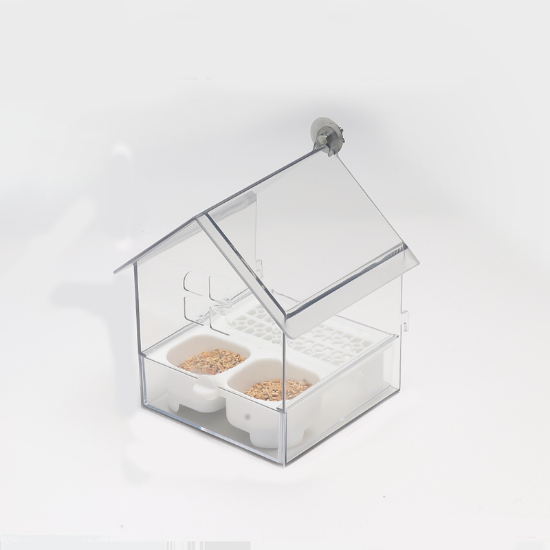 Pull-Out External Parrot Feeder✨