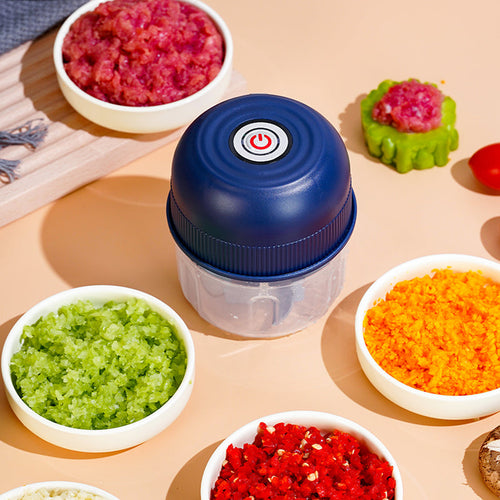 🔥 Electric Food Chopper Garlic Crusher