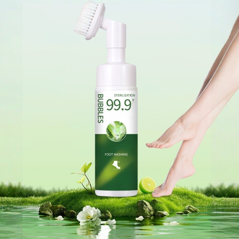 Antibacterial Foot Wash For Stinky Feet With 360° Brush