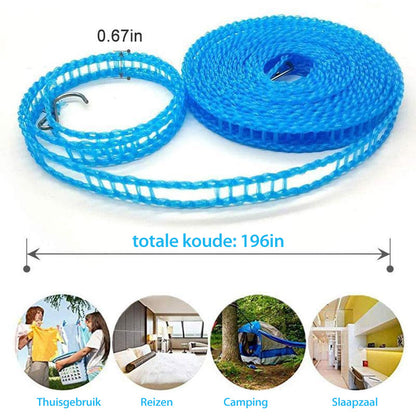 🔥Hot Sale - 50% OFF🔥Windproof Non-Slip Clothesline