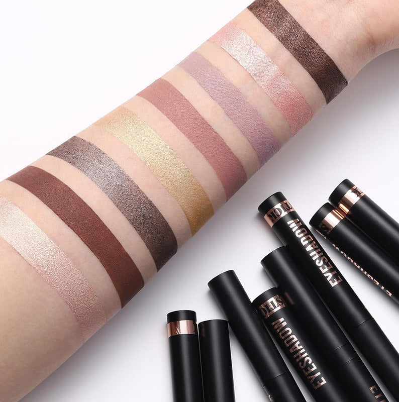 🎅ONLY TODAY -$ 17.98 FOR 8 PCS!!🎄50K+ SOLD! 🎁✨8 Colors Glitter Eyeshadow Stick Waterproof & Long-Wearing & Multi-Use
